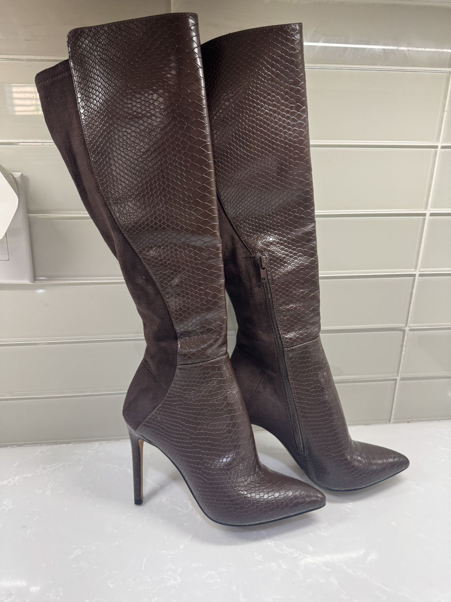 Aldo Tall Brown Boots
