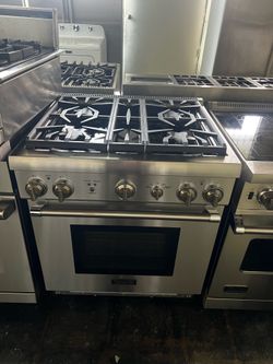 THERMADOR 30”WIDE GAS RANGE STOVE IN STAINLESS STEEL