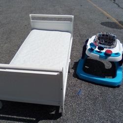 Baby Bed+Walker 50.00