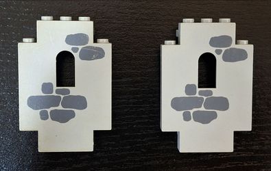 VINTAGE LEGO CASTLE WALL PANELS [2 PCS]