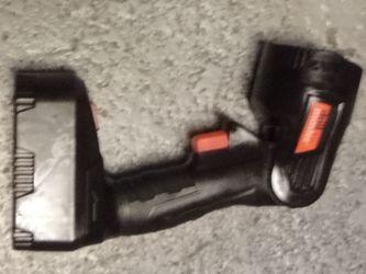 Cordless Power Tool Body Black and Red