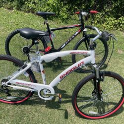 BRAND NEW 2 bikes . Huffy+Shogun. 26”  $170 each