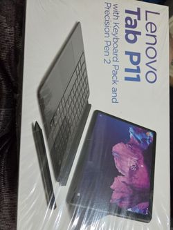 Lenovo Tab P11 Keyboard + Precision Pen 2 And Glass Screen Protector