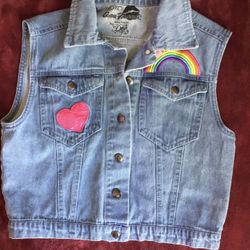 Lisa Frank Denim jacket 