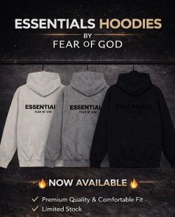 Essentials Fear Of God Hoodies