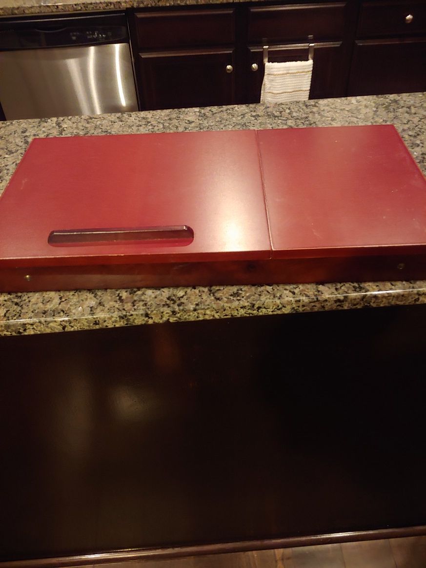 Espresso lap desk