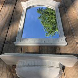 Mirror And Shelf