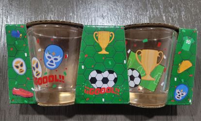 World Cup Mexico Shot Glasses