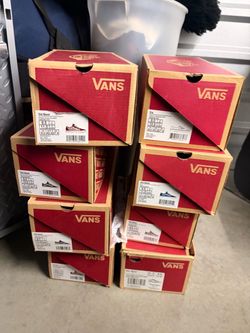 VANS shoe lot