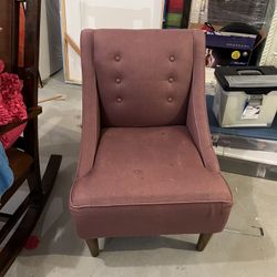 Armless Accent Chair 