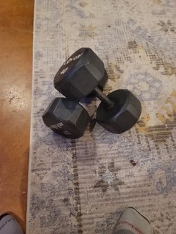 Two Fourty Pound Dumbbells