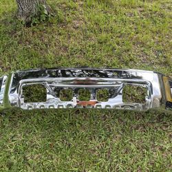 14-15 GMC Sierra 1500 Front Bumper With Fog Lights