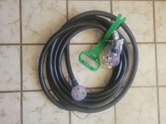 240 Extension Cord New Has Adapter If Needed