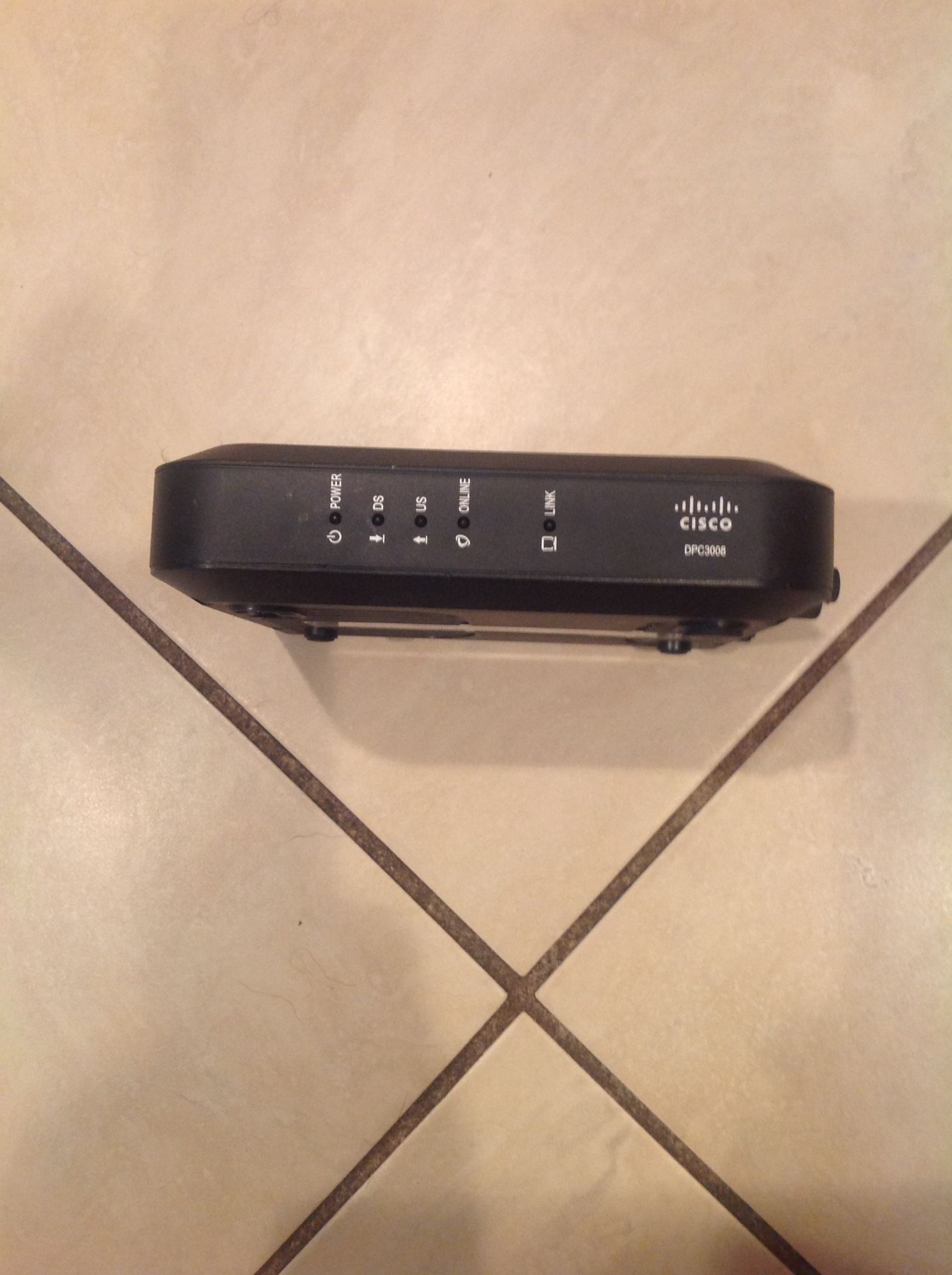 Cisco Docsis 3.0 model DPC3008 Modem adapter included!!!