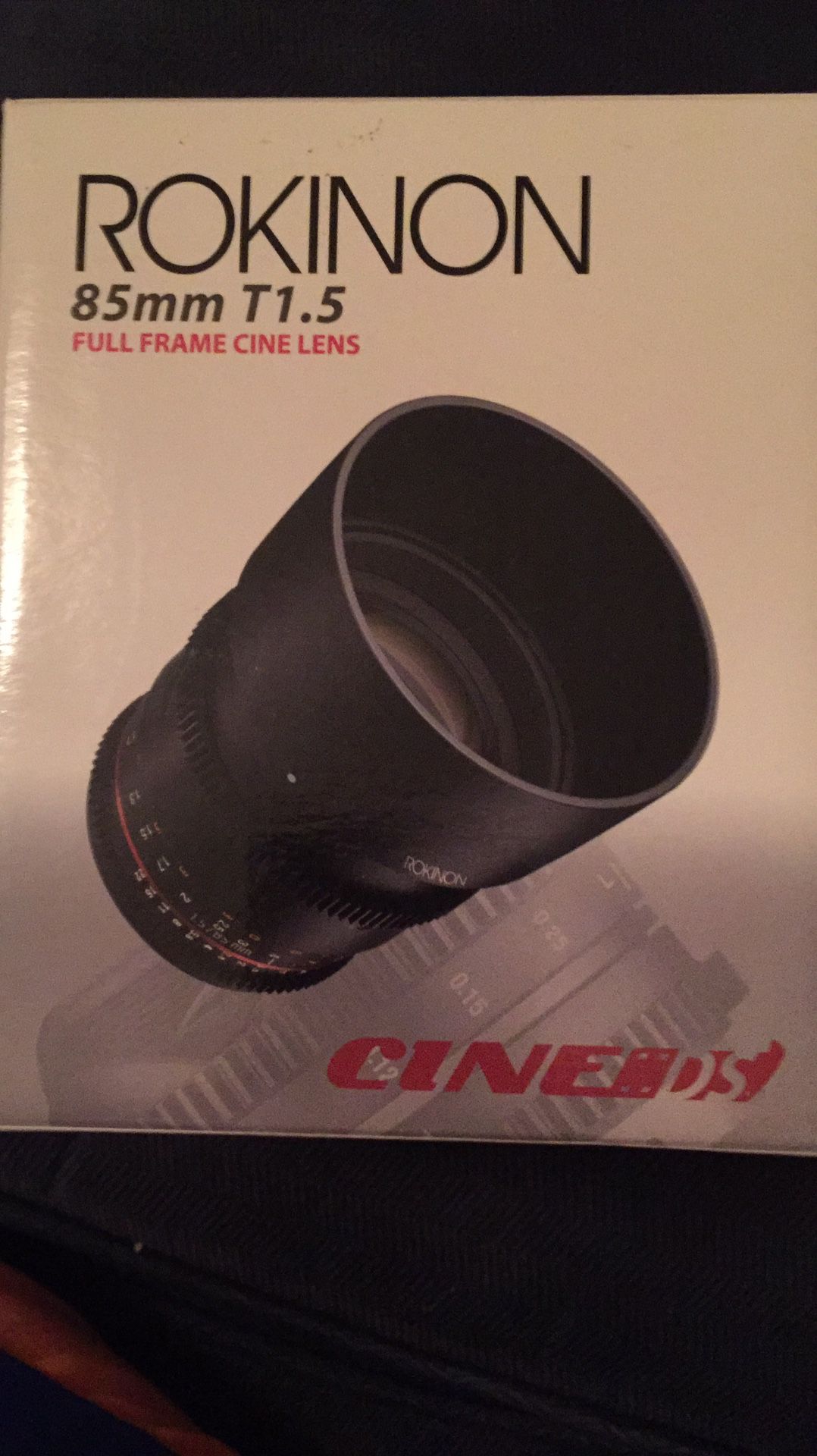 Rokinin 85mm T1.5 Full Frame Cine Lense E-Mount