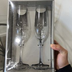 His & Hers Toasting Glasses