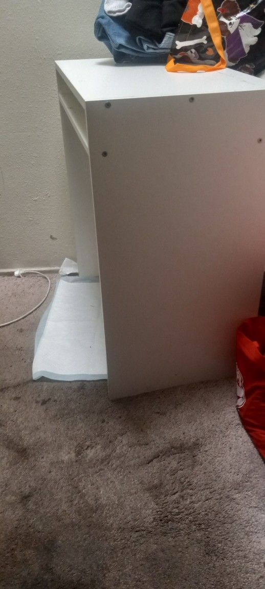 White Desk And Brown Couch