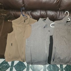 ariat mens western  vest ..