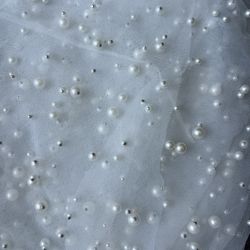 Tulle Pearl Fabric