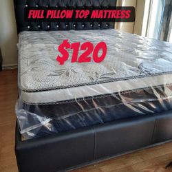 All Sizes Bamboo Pillow Top Mattress 