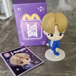 Rare McDonalds Happy Meal Toy 2025 Tiny Tan J-Hope Figure