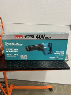 Makita 40V Max XGT Brushless Cordless Recipro Saw (Tool Only) $259 plus tax at Home Depot