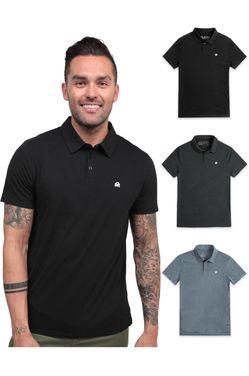 Polo Shirts for Men Soft Cotton Slim Fit Short Sleeve Collared Soft cotton blend collared shirts