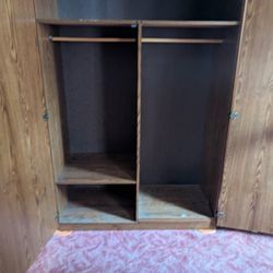 Wooden Armored Dresser 