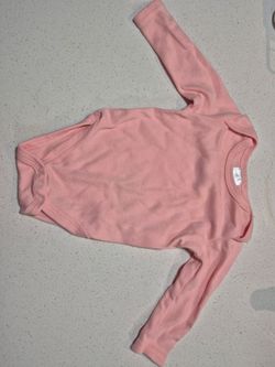 Baby girl long sleeve onesie