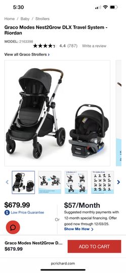 Graco Nest 2 Grow Travel System