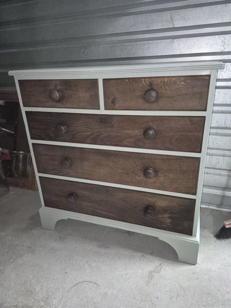 Newly Refurbished Early 18s Solid Wood Dresser