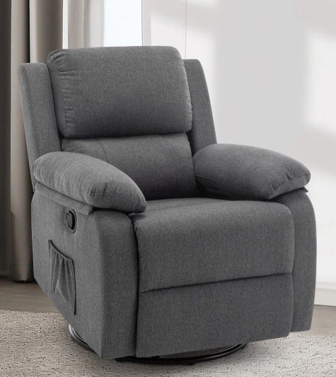 Brand New Gray Recliner