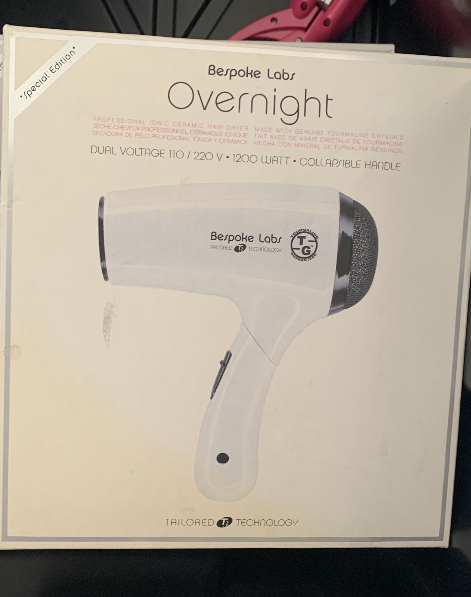 New Bespoke Labs T3 Overnight hair dryer