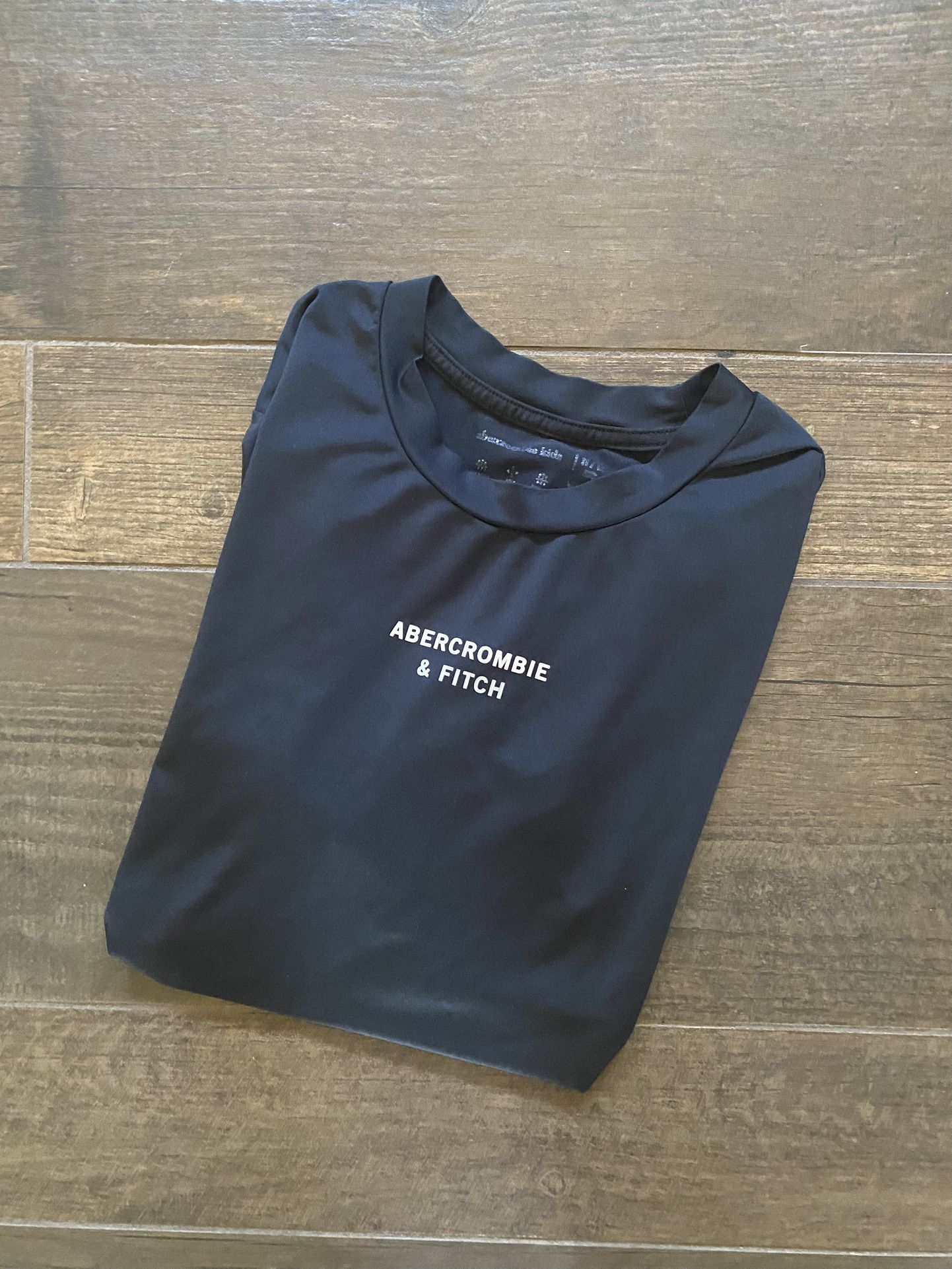 Abercrombie & Fitch Black Short Sleeve Shirt Size11/12