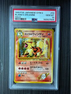 Japanese Vintage Pokemon graded cards