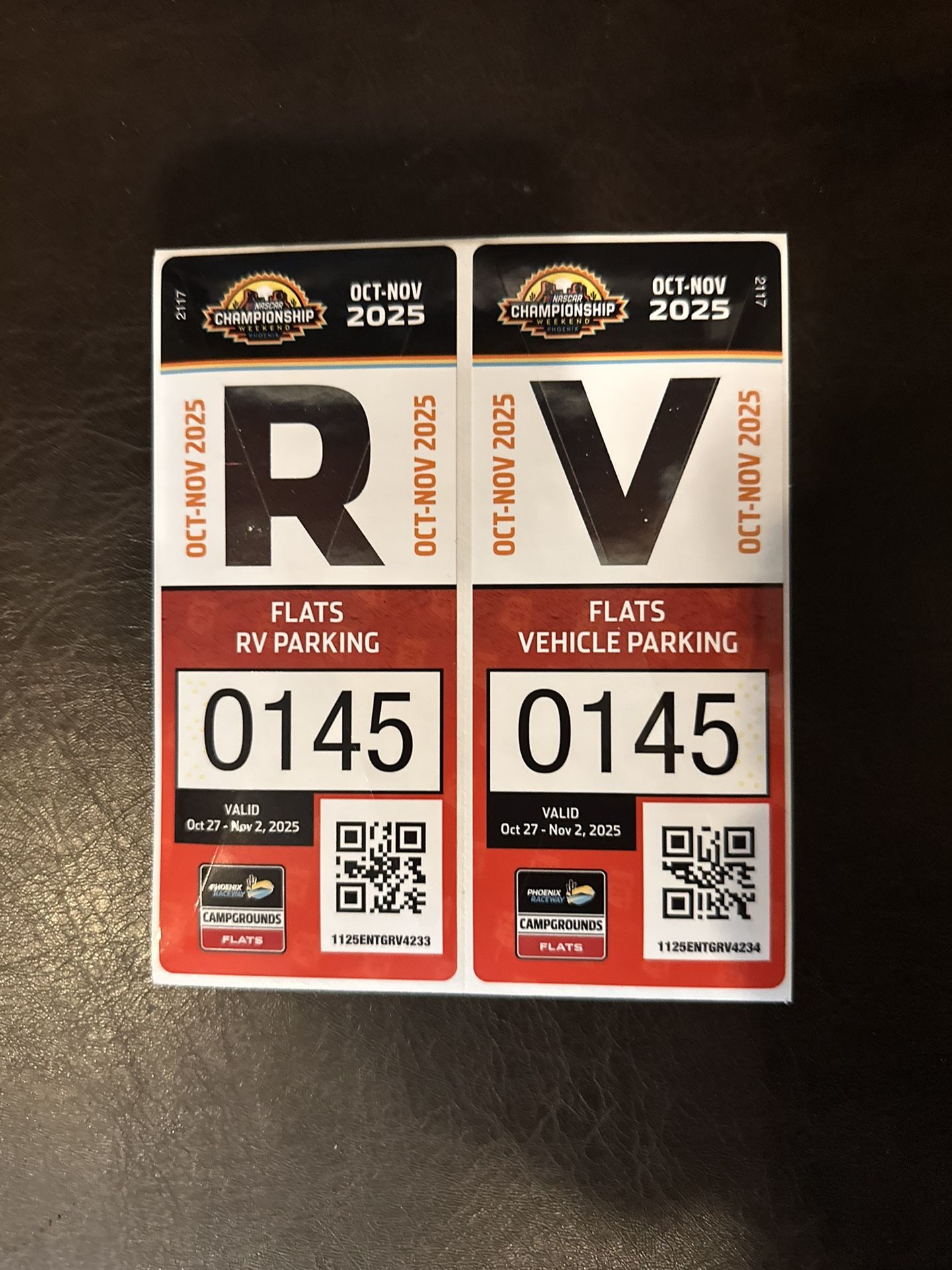 Phoenix NASCAR Championship Camp Spot And Tickets