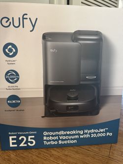 Eufy E25 - Robot Mop/Vacuum - Brand New 