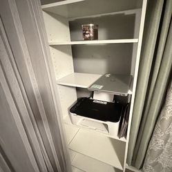 White 5 tier bookshelf MUST GO
