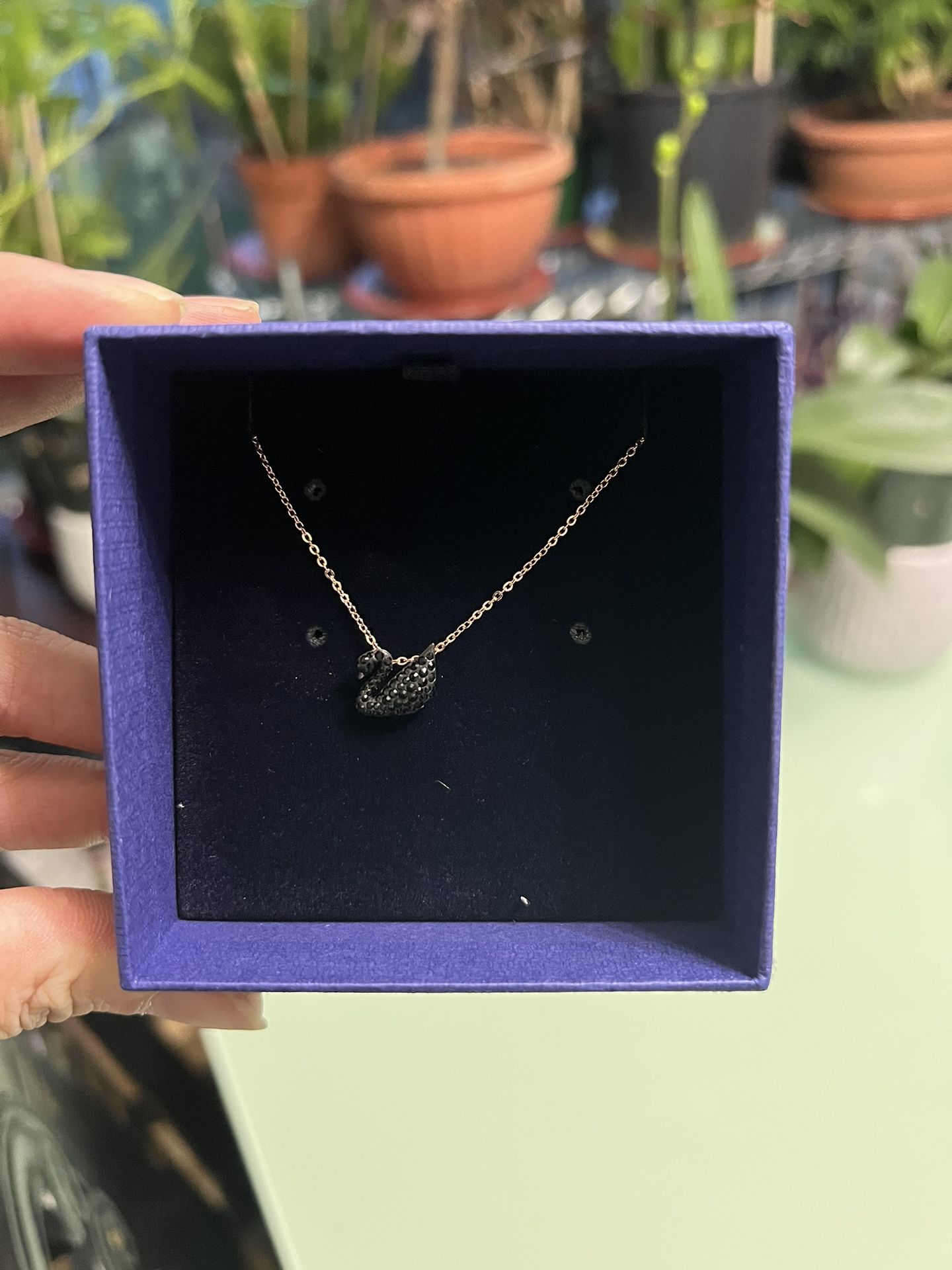 SWAROVSKI Iconic Swan Crystal Necklace Jewelry Collection Amazon's Choice in Women's Pendant Necklaces by SWAROVSKI