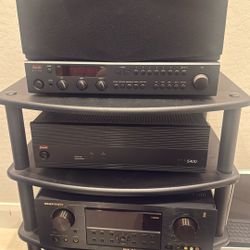 Adcom 5400 & GTP 450 Amp stack 