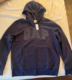 Gap zipper hoodie sweater men’s M