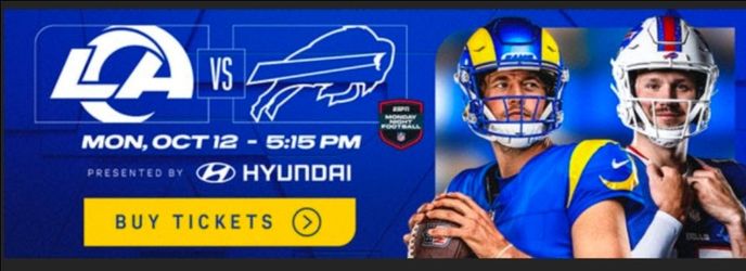 Los Angeles Rams Vs. Buffalo Bills
