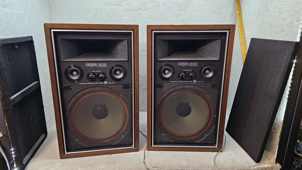 Rare Vintage Crysler Electric CE-2a Loudspeakers Speakers
