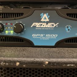 Amplifier Peavey Gps 1500