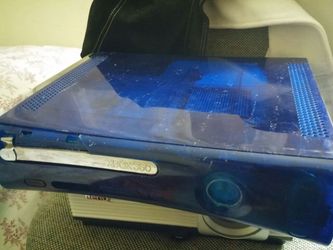 XBox 360 blue modded console