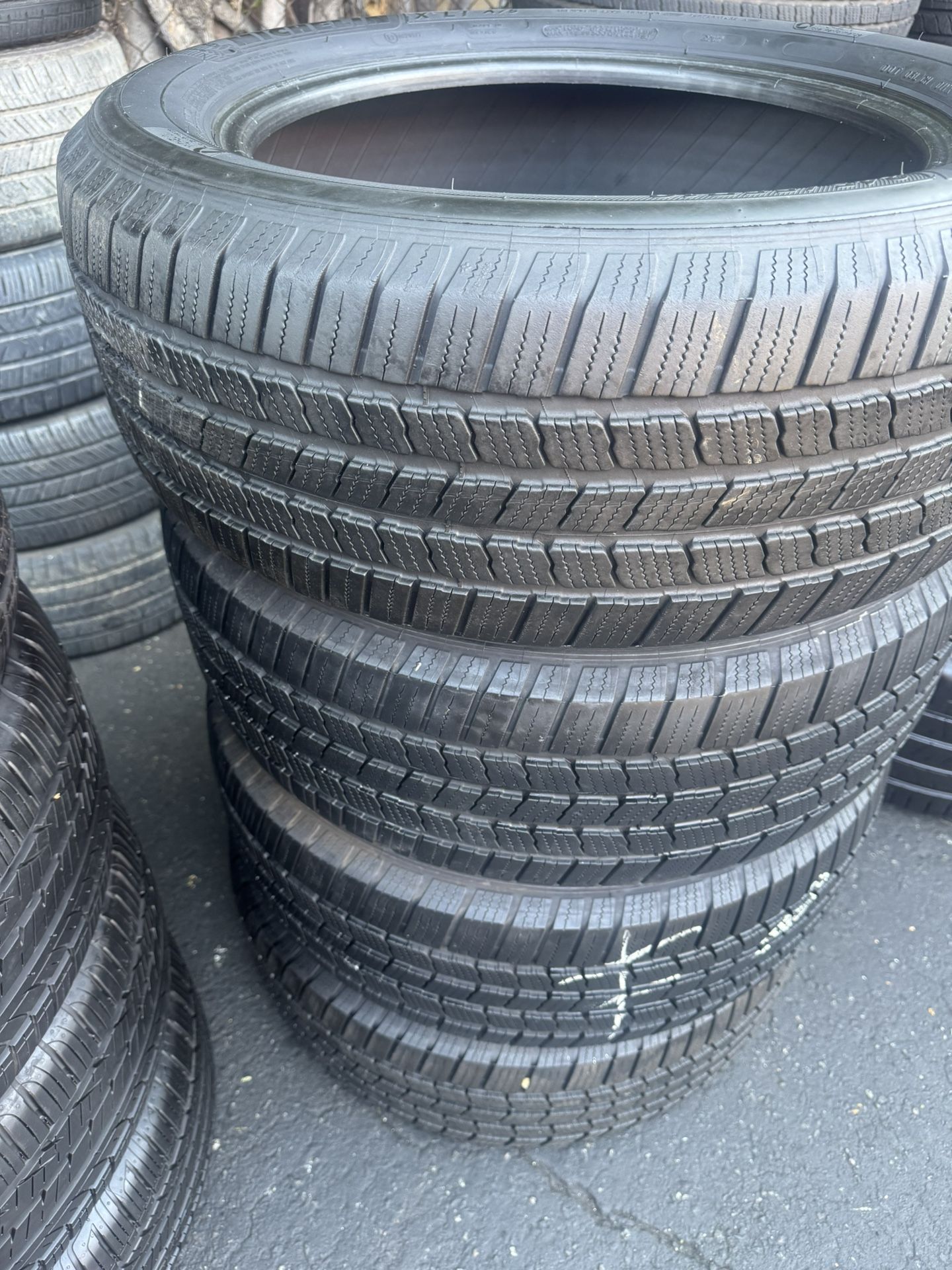 I Have 4 Tires 245-55-19 Michelin Good Condition $220 All Four Mounted And Balanced