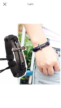 Leather bracelet