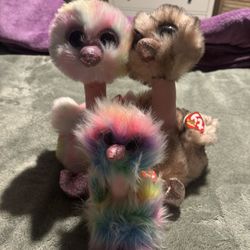 Ostrich Family Baby Boos 