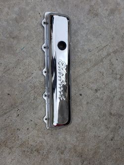 "Edelbrock" chrome valve covers (pair)