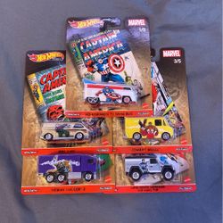 Hot Wheels Premium Marvel Set 